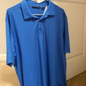 Blue Cutter & Buck Polo Shirt
